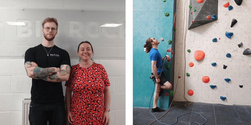 Big Rock Climbing Directors Raise £900 for MK Act through 500-Mile Cycle Challenge